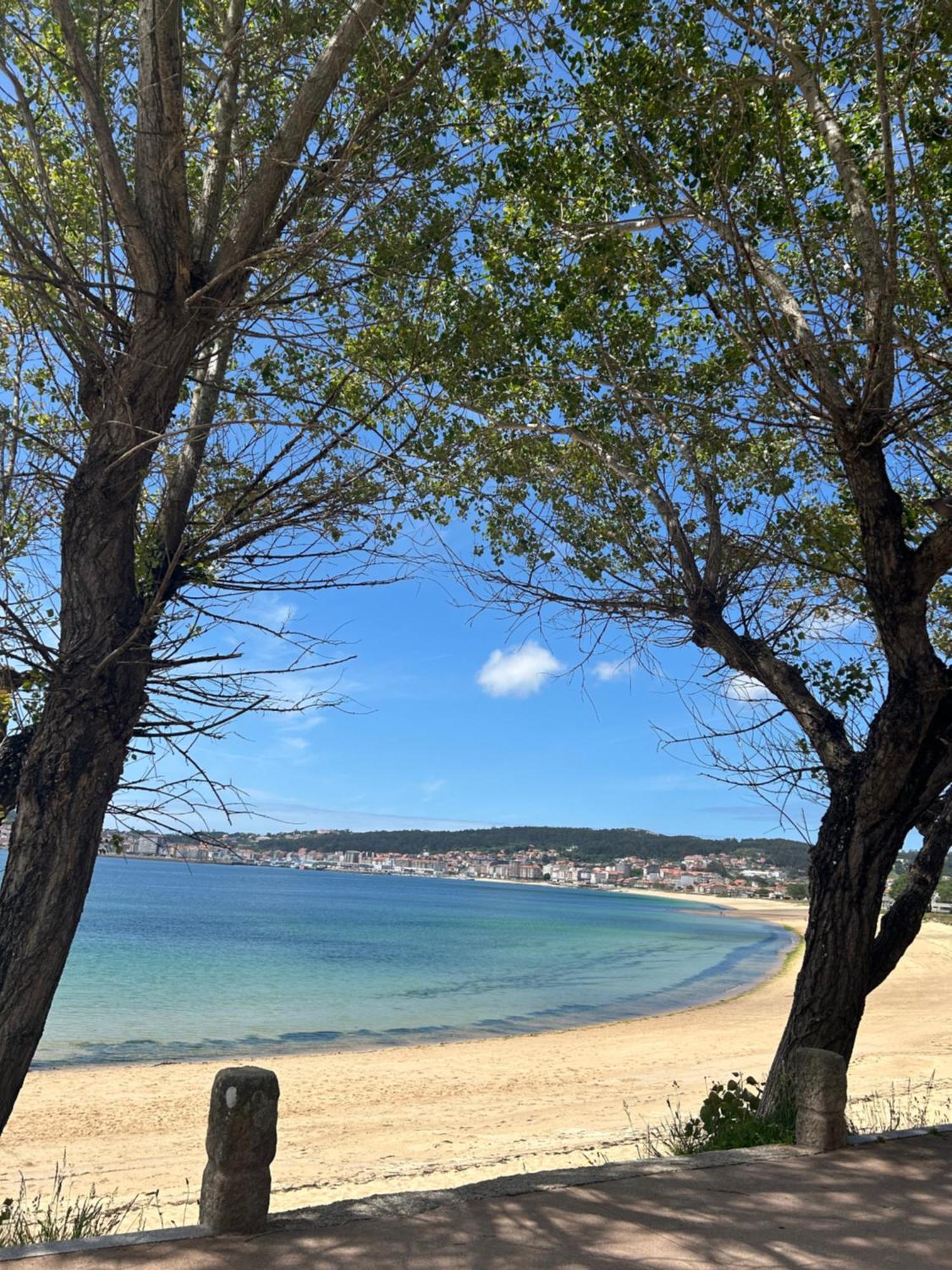 Apartamento En Porto Do Son Con Garaje ภายนอก รูปภาพ